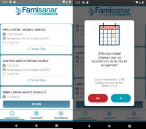 cita virtual famisanar|Citas Médicas 